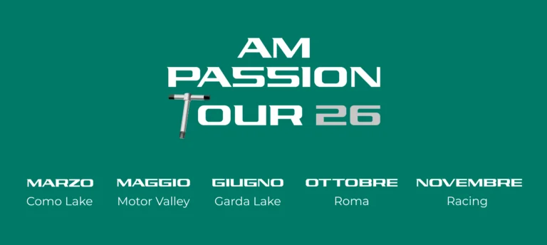 AM PASSION TOUR 2026: OVERVIEW TAPPE